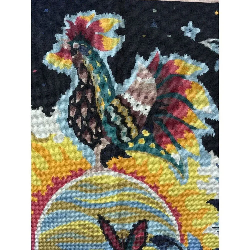 Tapestry Wall Hanging Margot de Paris Aurore Completed Needlework Sunrise
